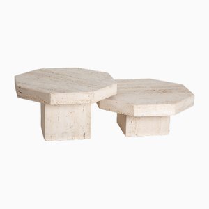 Tables Octogonales, 1980s, Set de 2