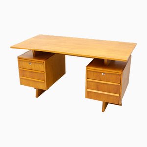 Bureau Mid-Century en Hêtre, Ancienne Tchécoslovaquie, 1970s