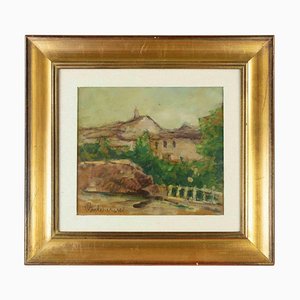 Raul Viviani, Landscape, Oil Painting, Mid 20th Century