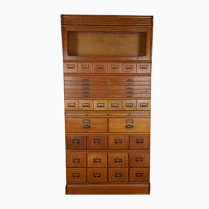 Oak Pharmacy Cabinet, 1900s