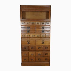 Oak Pharmacy Cabinet, 1900s