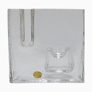 Vaso Op Art Ice Glass attribuito a Claus Josef Riedel, Austria, anni '70