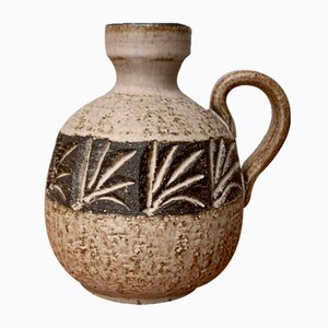 Mid-Century Danish Studio Pottery Carafe Vase from Løvemose, Denmark, 1960s