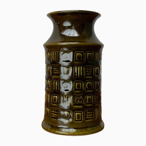 Westdeutsche Vintage WGP Vase aus Keramik von Bay, 1970er