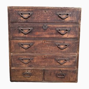 Cajonera japonesa Meiji Tansu, década de 1890