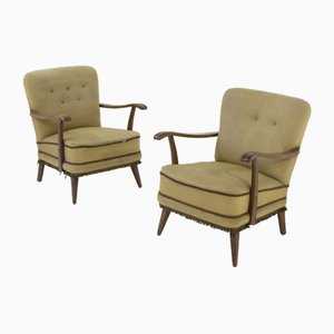 Vintage Italian Armchairs attributed to Paolo Buffa attributed to Paolo Buffa, 1950s, Set of 2