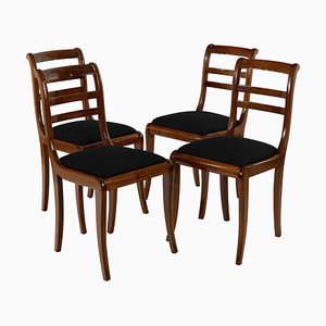 Biedermeier Dining Chairs, Set of 4