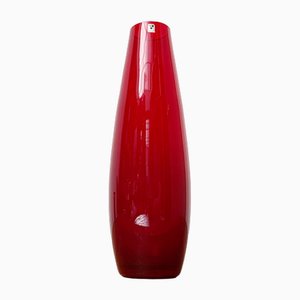Mid-Century German Minimalist Glass Vase from Gral, 1960s