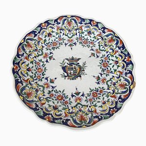 French Faience Dish, 19th Century