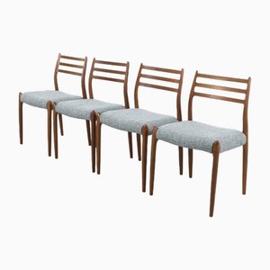 Model 78 Chairs from Niels Møller, Set of 2