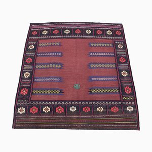 Kilim Sofreh vintage tejido a mano, años 20