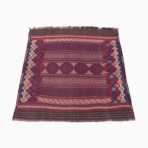 Kilim Sofreh vintage tejido a mano, años 20