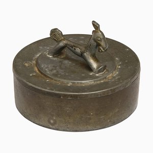 Pewter Jar attributed to Sylvia Stave, 1934