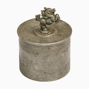 Pewter Jar Designed attributed to Sylvia Stave, 1929