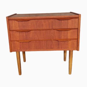 Vintage Teak Nachttisch, 1960er