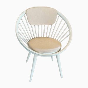 Yngve Ekstrom zugeschriebener Circle Chair von Swedese, 1960er