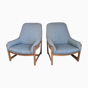 Lounge Chairs, 1960s, Set of 2