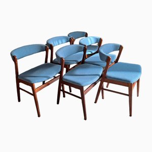 Danish Chairs, 1960s, Set of 6