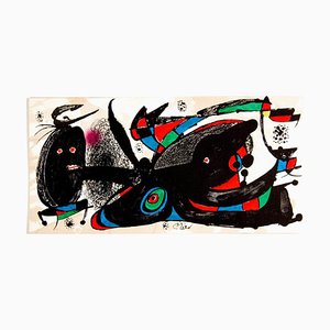 Joan Miró, Abstrakte Komposition, 1972, Lithographie