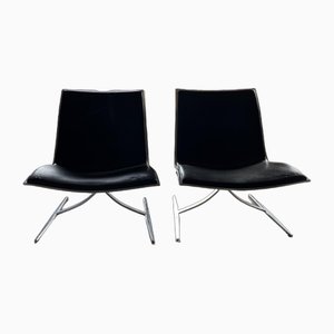 Set of Kastholm Jk 710 Skater Chairs by Kill International, 1960s