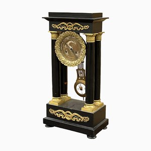 Reloj Boulle francés victoriano con campanas