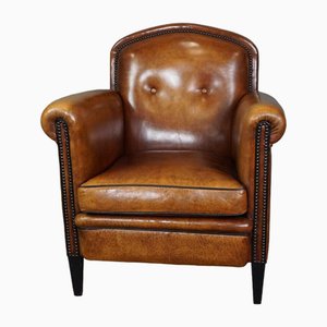 Fauteuil en Cuir de Mouton