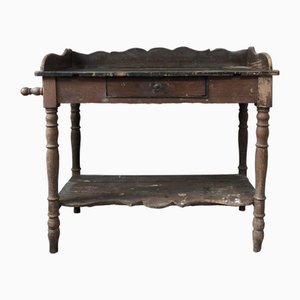 Petite Table Sanitaire Antique