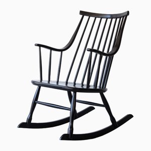 Rocking Chair Grandessa Mid-Century attribué à Lena Larsson pour Nesto, 1961