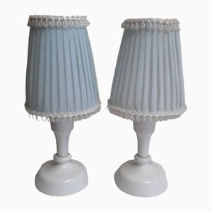 Lampade da comodino Germa vintage di Temde, anni '70, set di 2