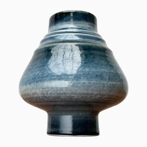 Schwedische Mid-Century Vase aus Bambus Serie von Olle Alberius für Rörstrand, 1960er