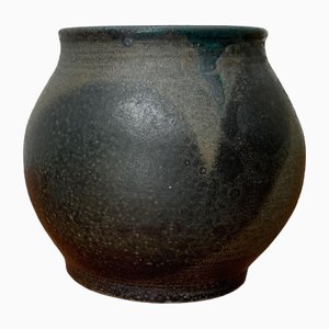 Jarrón de cerámica de estudio danés Mid-Century, años 60
