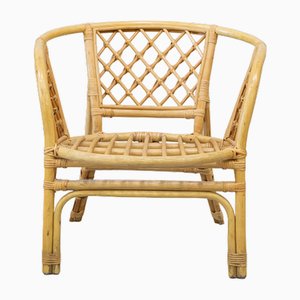 Vintage Armchair in Bamboo