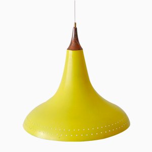 Lampada Mid-Century moderna in alluminio perforato, Austria, anni '60