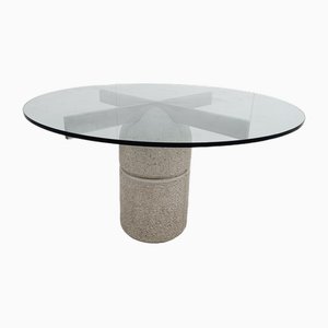 Paracarro Dining Table by Giovanni Offeredi for Saporiti, 1970s