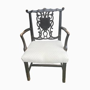 19th Century Chippendale Style Elbow Chair