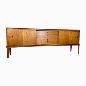 Credenza Mid-Century vintage in teak di HW Klein per Bramin, 1960