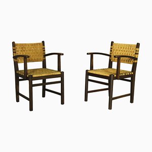 Rope Chairs from Thonet, 1930s, Set of 2