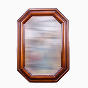 Espejo vintage con marco de madera