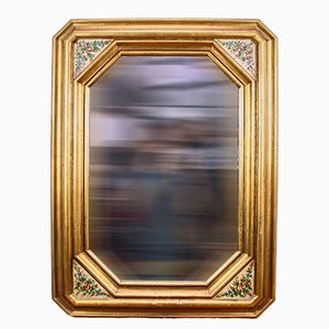 Vintage Spiegel aus vergoldetem Holz