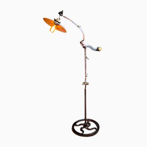ATTTA 2 Industrielle Upcycle Stehlampe von Ebert Roest