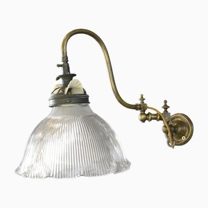 Articulated Wall Sconce by Holophane, 1890s