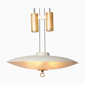 Counterbalance Ceiling Light attributed to Max Ingrand for Fontana Arte, 1954