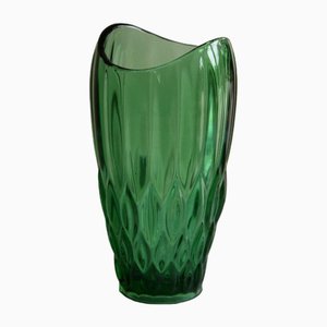 Glass Vase from Sklo Union, Former Czechoslovakia