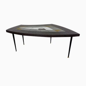 Large Ceramic Glass Mosaic Coffee Table by Berthold Müller, Germany, 1950s