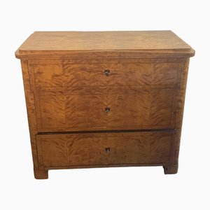 Biedermeier Chest of Drawers in Birch, 1830