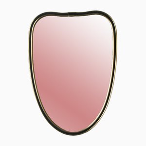 Mid-Century Heart Shaped Mirror, 1960s