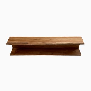 Scandinavian Wall Shelf in Walnut, Denmark, 1950s