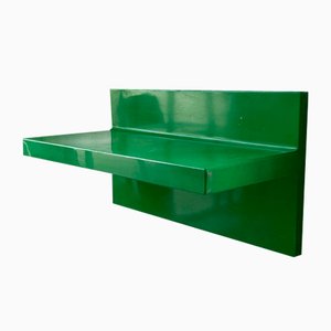 Green Plastic Shelf by Marcello Siard for Kartell, 1970s