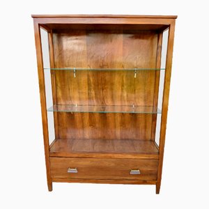 Open Bookcase in Walnut, 1940s