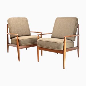 Armchair by Grete Jalk for France & Son, 1960s, Set of 2